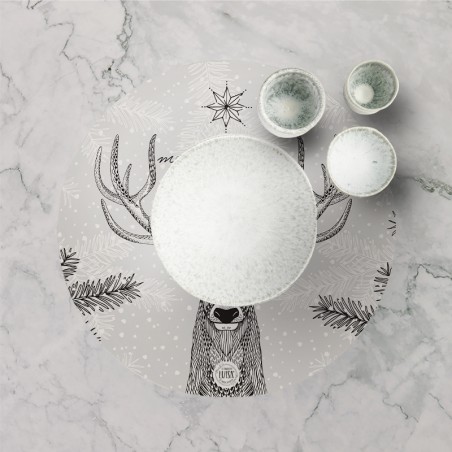 Tovagliette "Cervo Natalizio", Collezione Natale - Le Tavole di Luisa