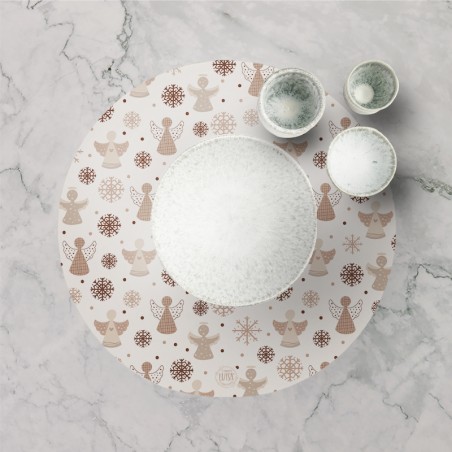 Tovagliette "Angeli nella Neve", Collezione Natale - Le Tavole di Luisa