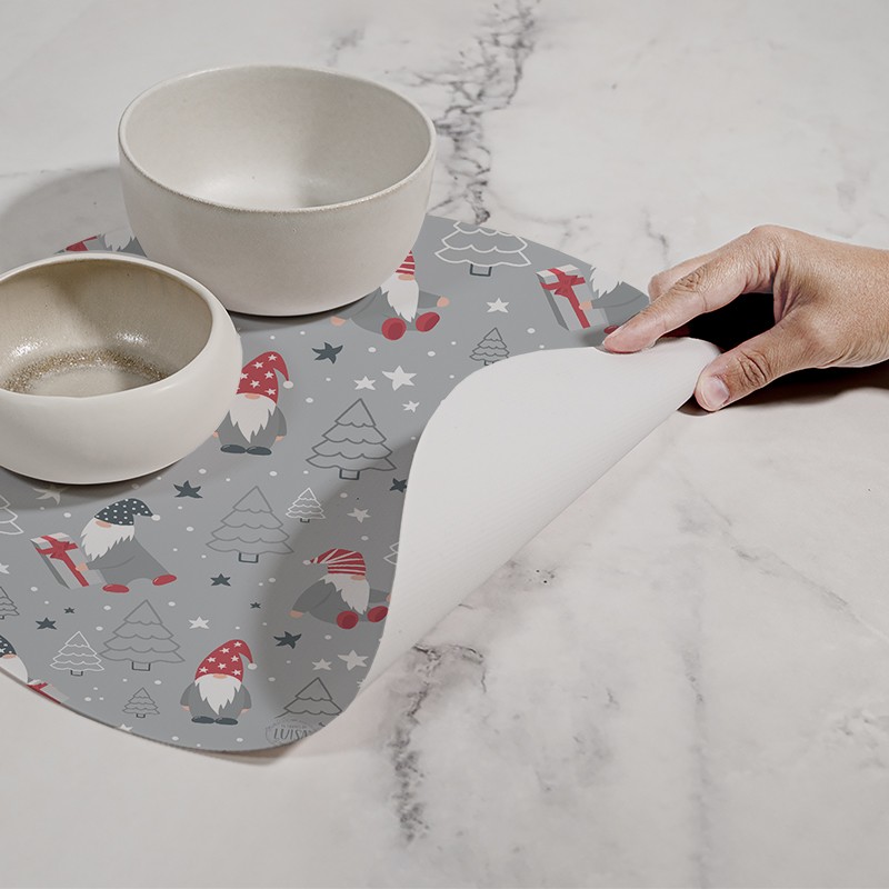 Tovagliette "Gnomi di Natale", Collezione Natale - Le Tavole di Luisa