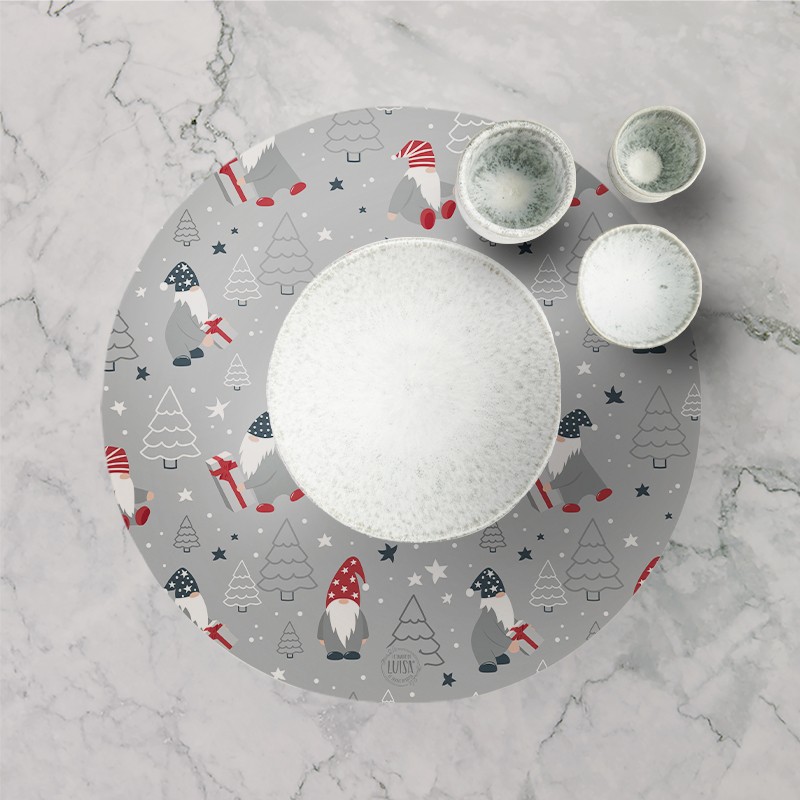 Tovagliette "Gnomi di Natale", Collezione Natale - Le Tavole di Luisa