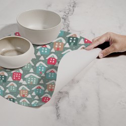 Tovagliette "Villaggio Innevato", Collezione Natale - Le Tavole di Luisa