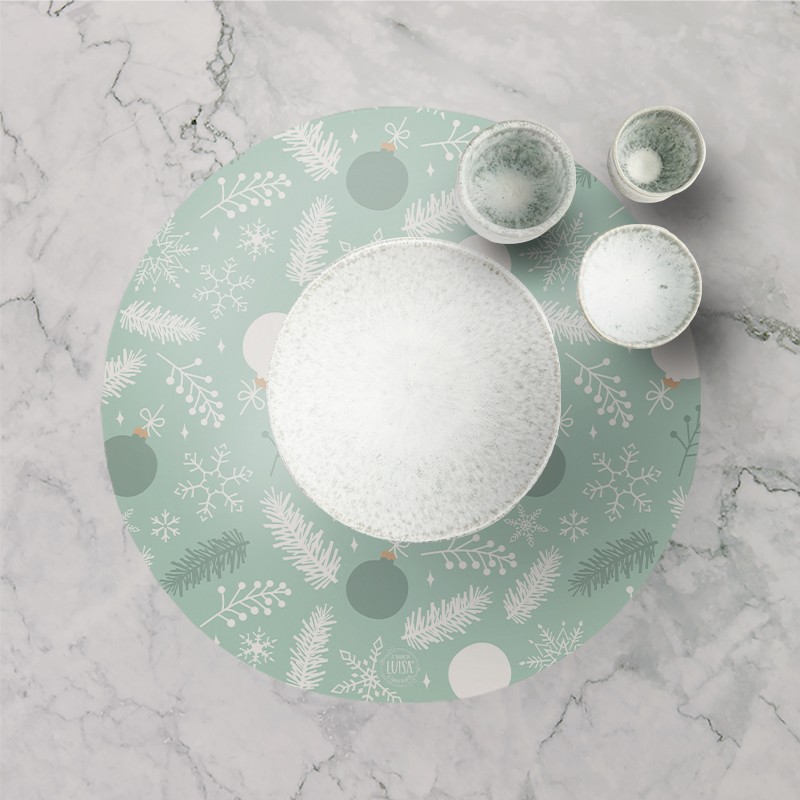 Tovagliette "Decorazioni Natalizie", Collezione Natale - Le Tavole di Luisa