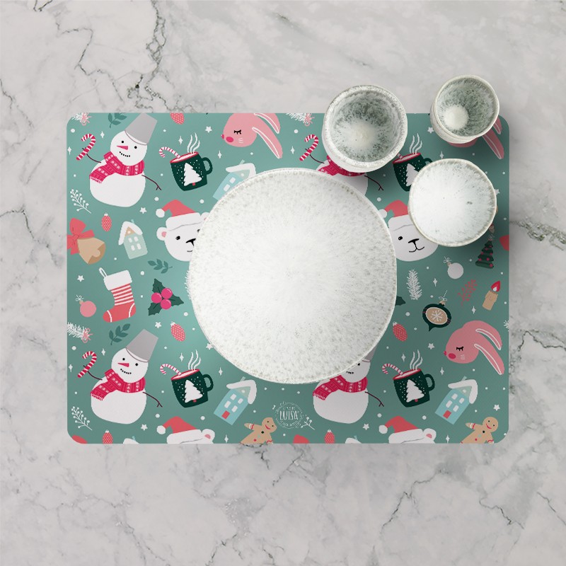 Tovagliette "Natale Giocoso", Collezione Natale - Le Tavole di Luisa