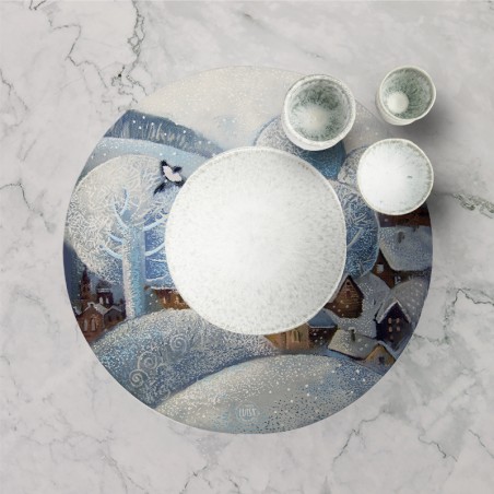 Tovagliette "Villaggio d’Inverno", Collezione Natale - Le Tavole di Luisa
