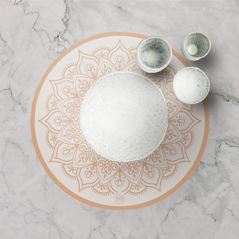 Tovagliette "Arabesco Raffinato", Collezione Decorativo - Le Tavole di Luisa