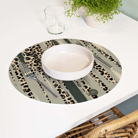 Sottopiatti “Jungle Style”, Collezione Tropical e Animalier - Le Tavole di Luisa