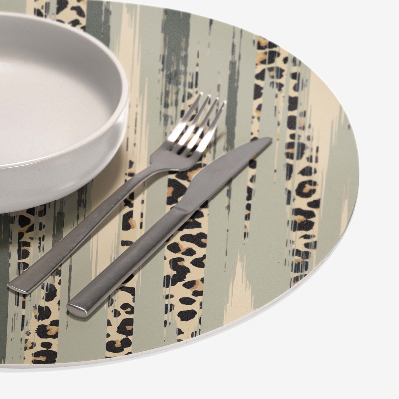 Sottopiatti “Jungle Style”, Collezione Tropical e Animalier - Le Tavole di Luisa