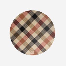 Sottopiatti “Scacchi e Pied de Poule”, Collezione Natale - Le Tavole di Luisa