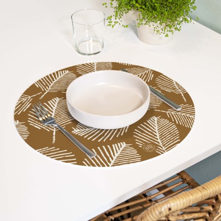 Sottopiatti “Eleganza d’ottobre”, Collezione Decorativo - Le Tavole di Luisa