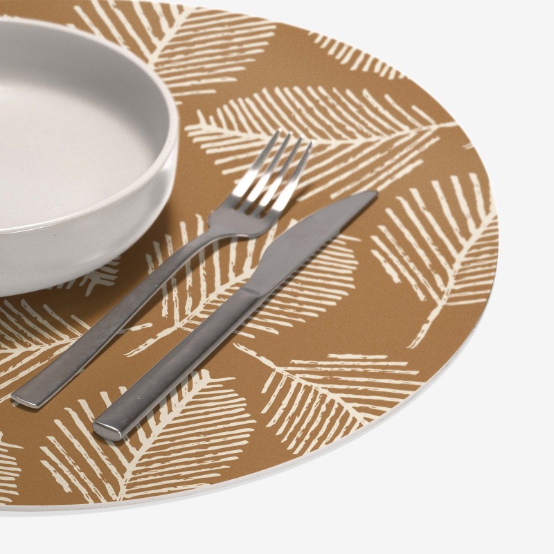 Sottopiatti “Eleganza d’ottobre”, Collezione Decorativo - Le Tavole di Luisa