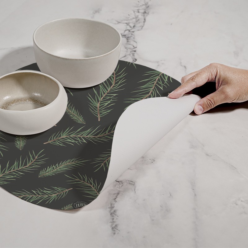 Tovagliette "Eleganza d’abete", Collezione Natale - Le Tavole di Luisa