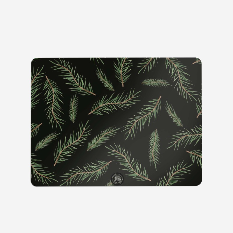 Tovagliette "Eleganza d’abete", Collezione Natale - Le Tavole di Luisa