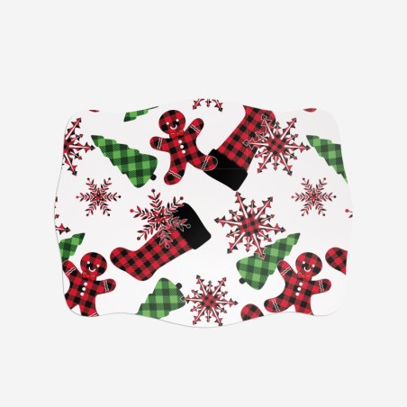 Sottopiatti “Simboli natalizi”, Collezione Natale - Le Tavole di Luisa