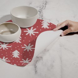 Tovagliette "Rosso Natale”, Collezione Natale - Le Tavole di Luisa
