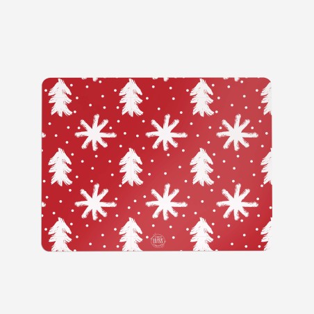 Tovagliette "Rosso Natale”, Collezione Natale - Le Tavole di Luisa