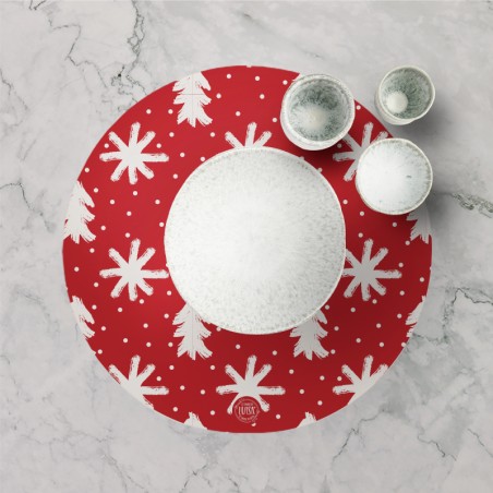 Tovagliette "Rosso Natale”, Collezione Natale - Le Tavole di Luisa