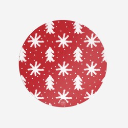 Tovagliette "Rosso Natale”, Collezione Natale - Le Tavole di Luisa