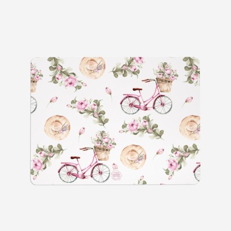 Sottopiatti “Primavera in Bicicletta”, Collezione Sottopiatti - Le Tavole di Luisa