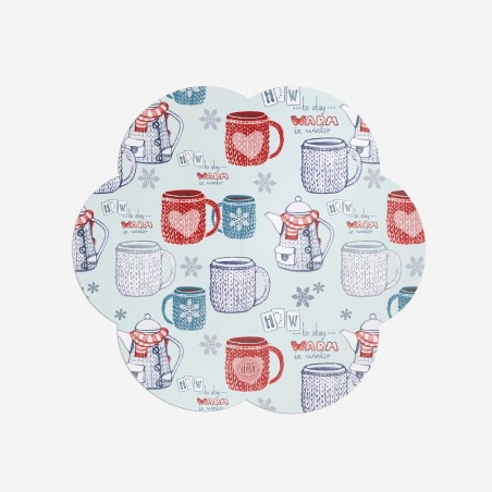 Sottopiatti “Momenti di Comfort”, Collezione Montagna - Le Tavole di Luisa