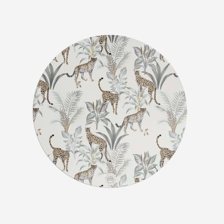 Tovagliette "Leopardi selvaggi", Collezione Tropical e Animalier - Le Tavole di Luisa