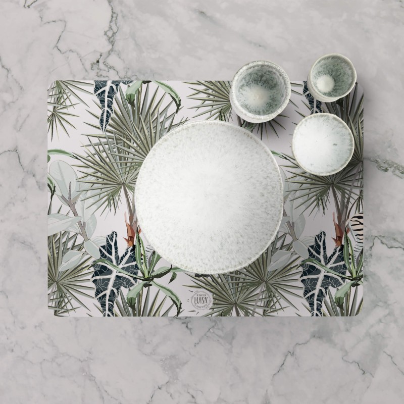 Tovagliette "Tropical Style", Collezione Tropical e Animalier - Le Tavole di Luisa