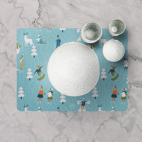 Tovagliette "Giochi di montagna", Collezione Montagna - Le Tavole di Luisa