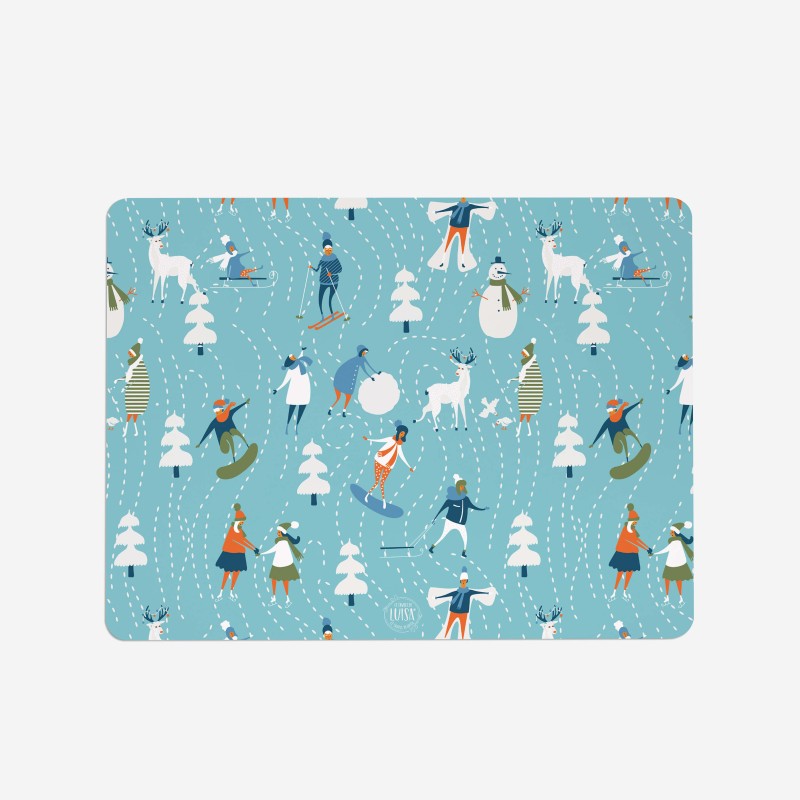 Tovagliette "Giochi di montagna", Collezione Montagna - Le Tavole di Luisa