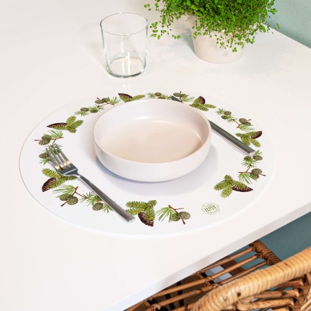 Sottopiatti “Dolcezza di scoiattolo”, Collezione Montagna - Le Tavole di Luisa