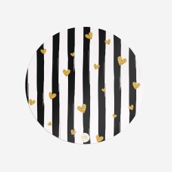 Tovagliette "Oro e Amore", Collezione Love - Le Tavole di Luisa