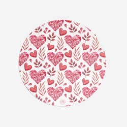 Tovagliette "Pink Love", Collezione Love - Le Tavole di Luisa