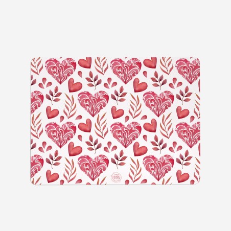 Tovagliette "Pink Love", Collezione Love - Le Tavole di Luisa