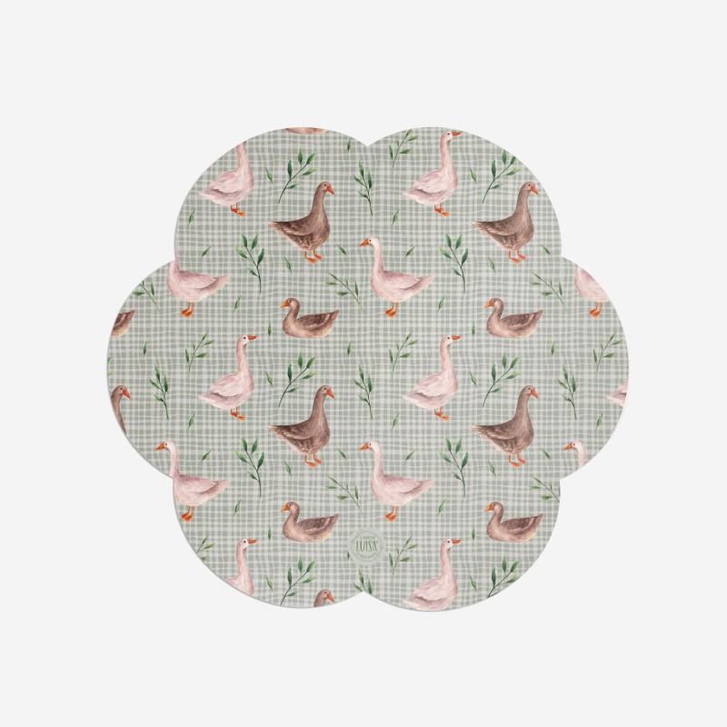 Sottopiatti “Gentilezza campestre”, Collezione Pasqua - Le Tavole di Luisa
