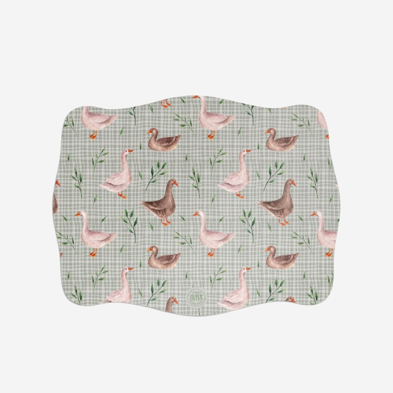 Sottopiatti “Gentilezza campestre”, Collezione Pasqua - Le Tavole di Luisa