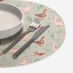 Sottopiatti “Gentilezza campestre”, Collezione Pasqua - Le Tavole di Luisa