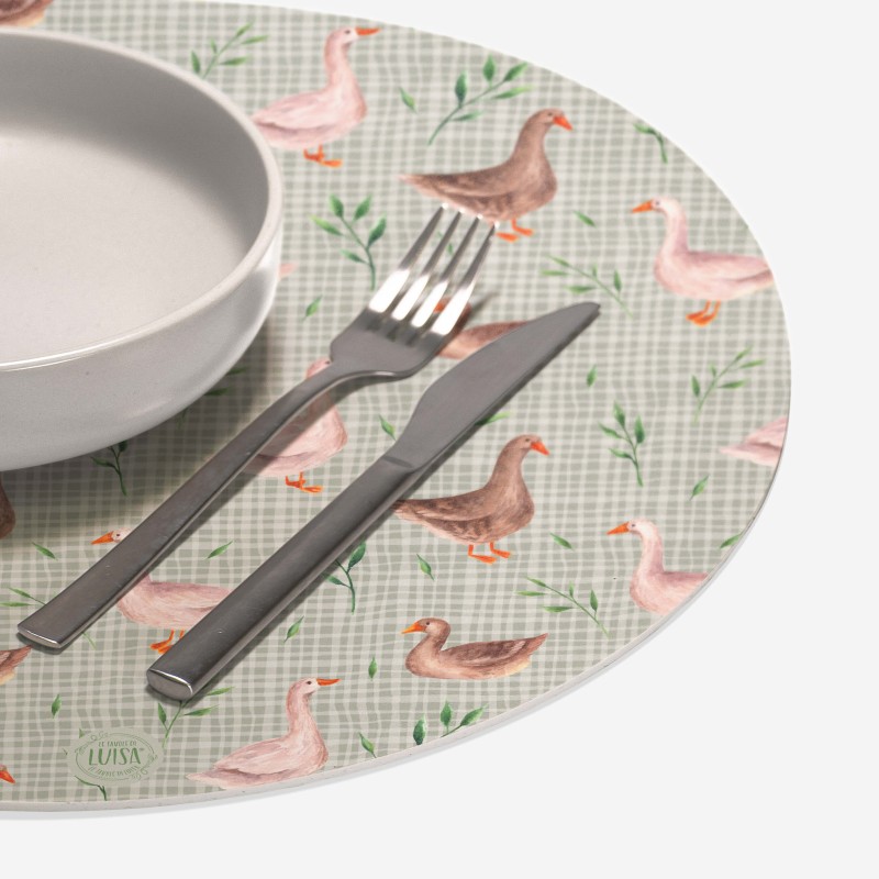 Sottopiatti “Gentilezza campestre”, Collezione Pasqua - Le Tavole di Luisa