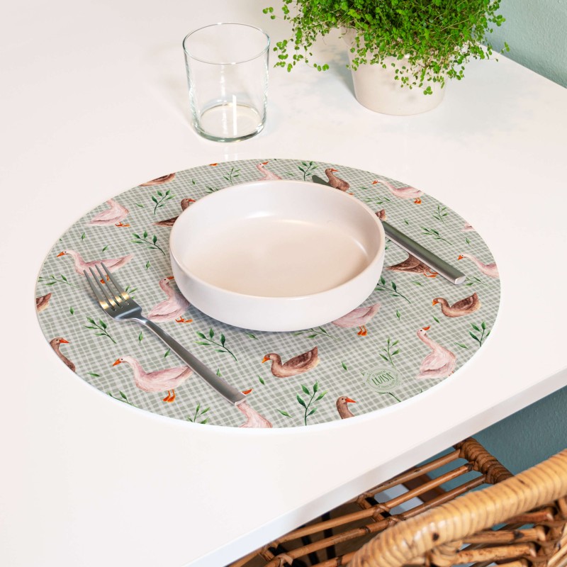 Sottopiatti “Gentilezza campestre”, Collezione Pasqua - Le Tavole di Luisa