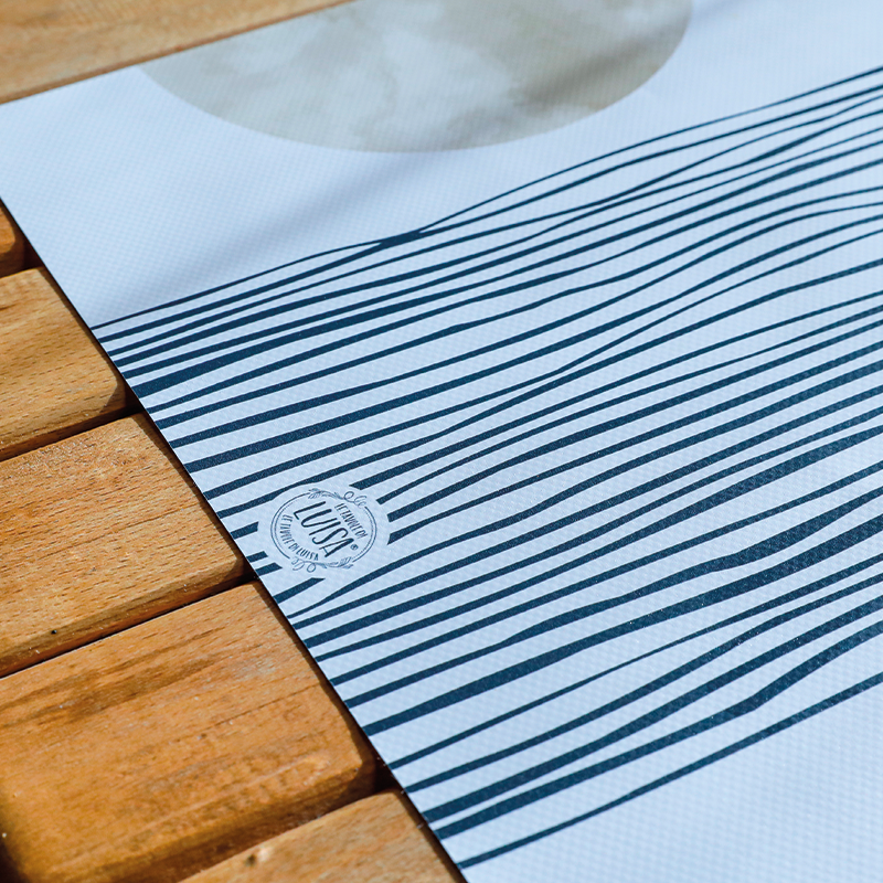 Tovaglietta "Atmosfera artistica", Collezione Decorativo - Le Tavole di Luisa