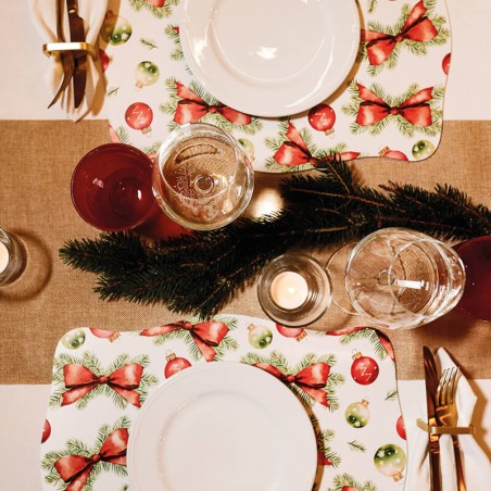 Sottopiatti "Allegria natalizia", Collezione Natale - Le Tavole di Luisa