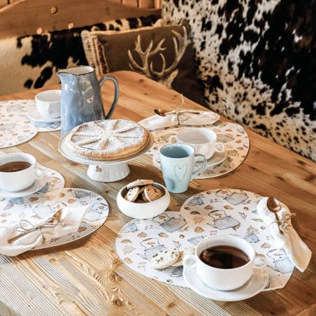 Sottopiatti “Relax d’autunno”, Collezione Autunno - Le Tavole di Luisa