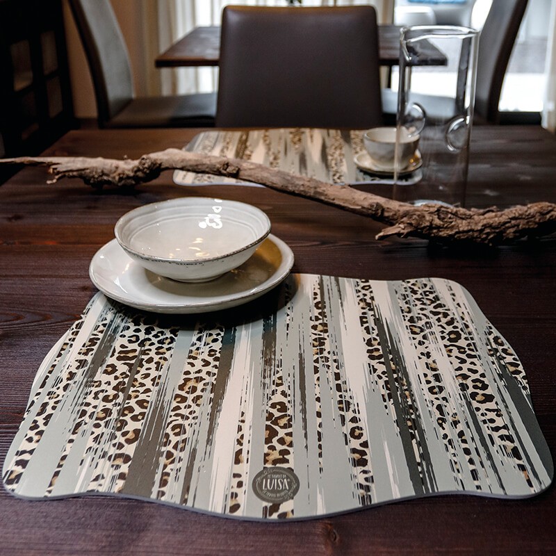 Sottopiatti “Jungle Style”, Collezione Tropical e Animalier - Le Tavole di Luisa