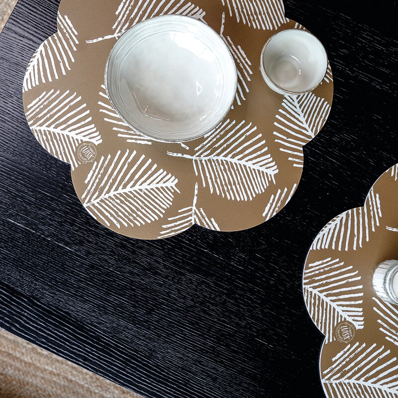 Sottopiatti “Eleganza d’ottobre”, Collezione Decorativo - Le Tavole di Luisa