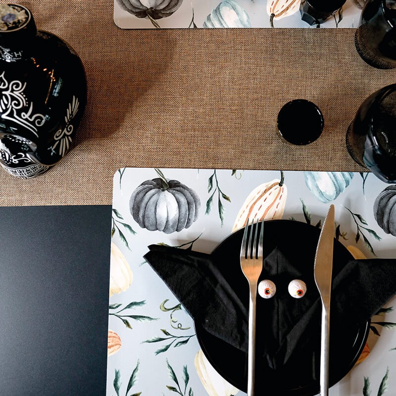 Tovagliette "Zucche in festa", Collezione Autunno - Le Tavole di Luisa