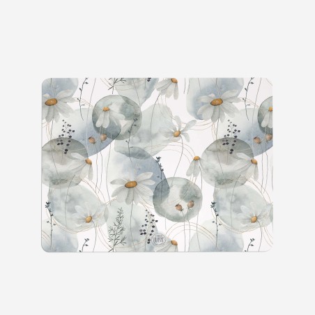 Sottopiatti “Margherite e fili dorati”, Collezione Fiori - Le Tavole di Luisa