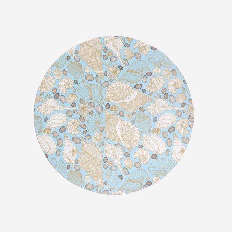 Sottopiatti riutilizzabili “Eleganza Marina”, Collezione Mare - Le Tavole di Luisa