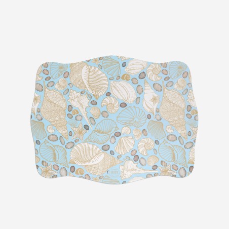 Sottopiatti riutilizzabili “Eleganza Marina”, Collezione Mare - Le Tavole di Luisa