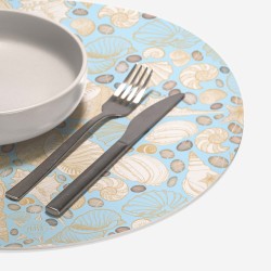 Sottopiatti riutilizzabili “Eleganza Marina”, Collezione Mare - Le Tavole di Luisa