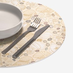 Sottopiatti riutilizzabili “Eleganza Marina Soft”, Collezione Mare - Le Tavole di Luisa