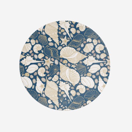 Sottopiatti riutilizzabili “Eleganza Marina Chic”, Collezione Mare - Le Tavole di Luisa