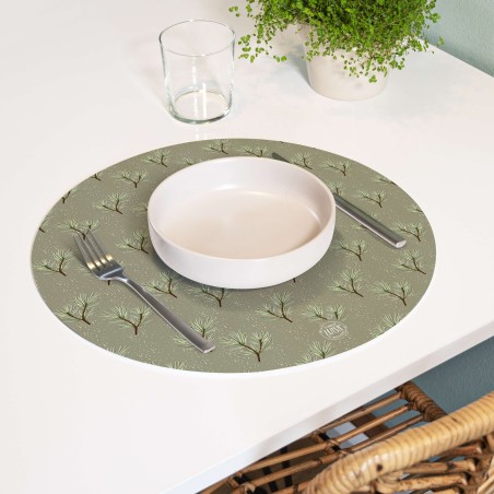 Sottopiatti “Rametti invernali”, Collezione Natale - Le Tavole di Luisa