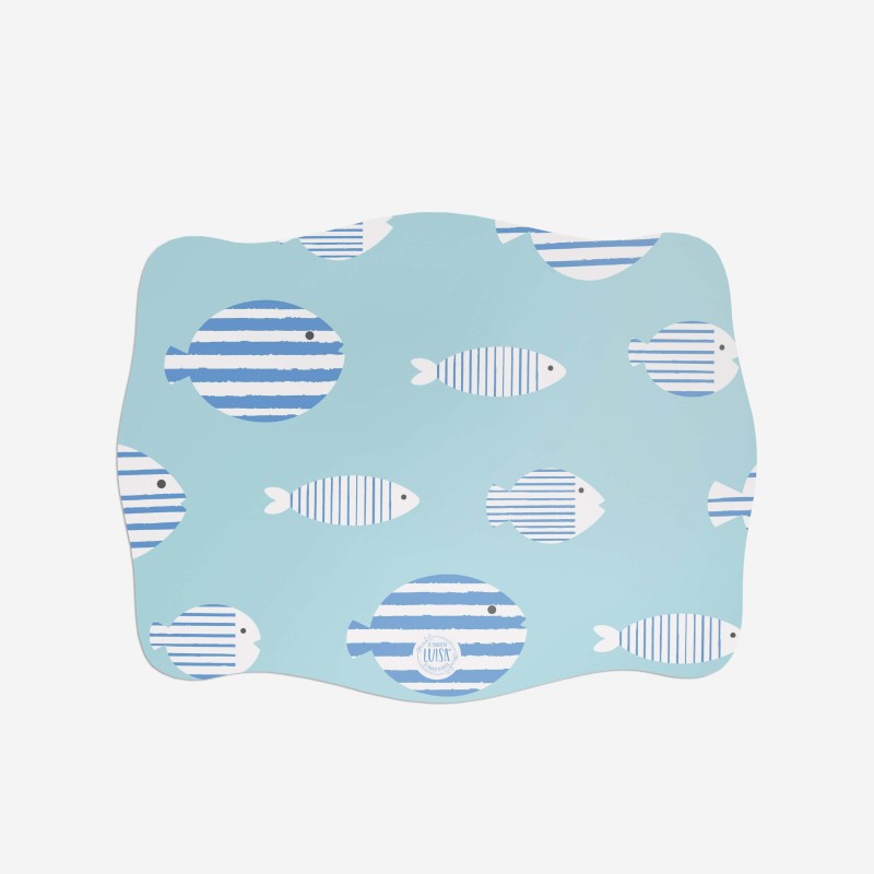 Sottopiatti “Freschezza Marina”, Collezione Mare - Le Tavole di Luisa